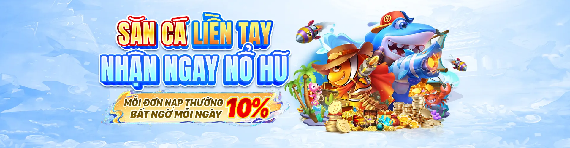 Hình ảnh chính game bắn cá 888b với đồ họa sống động và phần thưởng lớn